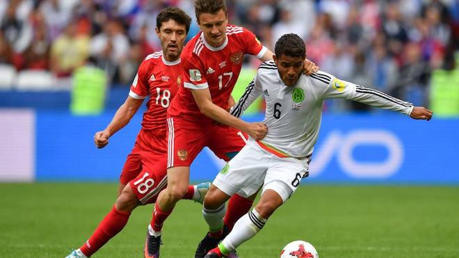 México alcanza las semifinales remontando a Rusia