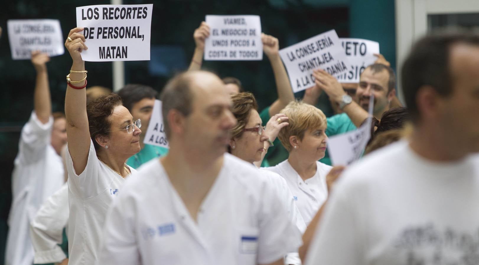 Manifestación de la 'Marea Blanca'