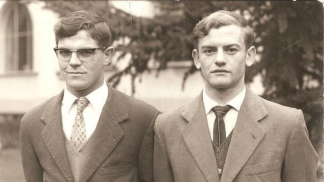 Dos alumnos de Navajún, en Logroño