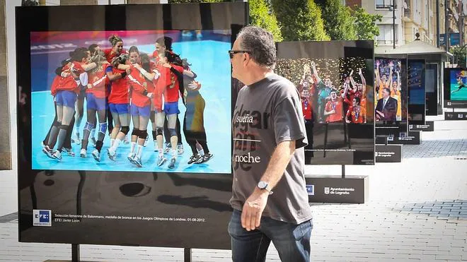 Los 'Héroes del Deporte Español' están en la Gran Vía