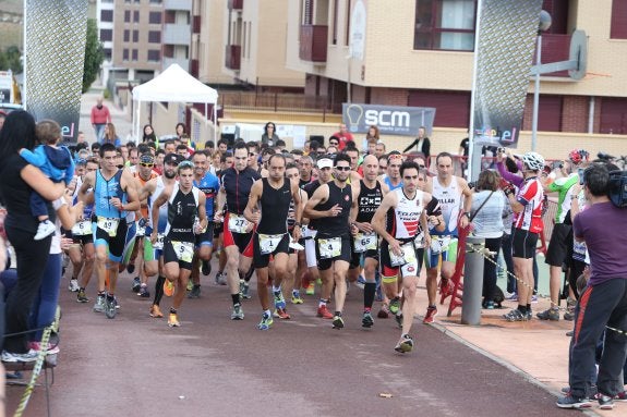 Valdegastea acogió su V Duatlón Cros