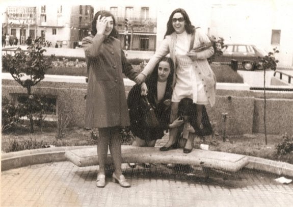 1970, unas chicas de Santo Domingo