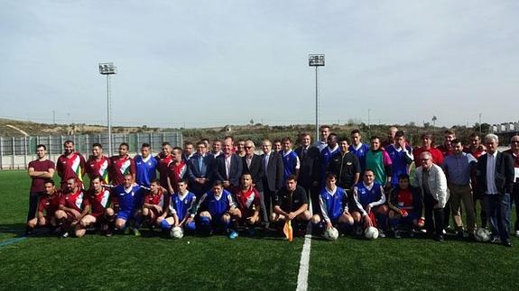 Logroño acoge el partido de fútbol entre las prisiones riojana y El Dueso