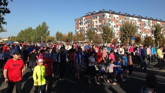 Multitudinaria Marcha Aspace