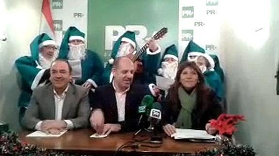 El PR+ critica a ritmo de villancico