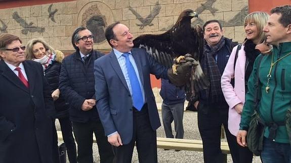 Calahorra estrena el parque 'Tierra rapaz'