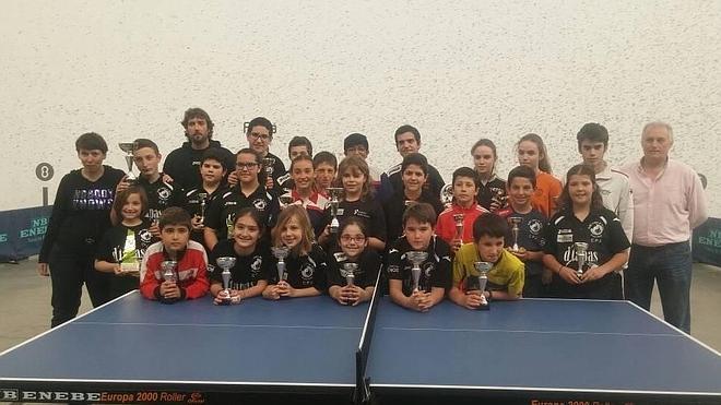 Final de la Liga de tenis de mesa