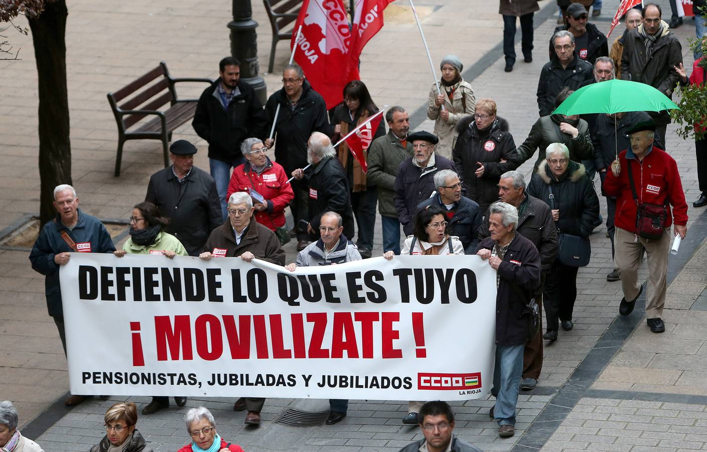 UGT y CCOO reivindican en el Primero de Mayo la subida de salarios