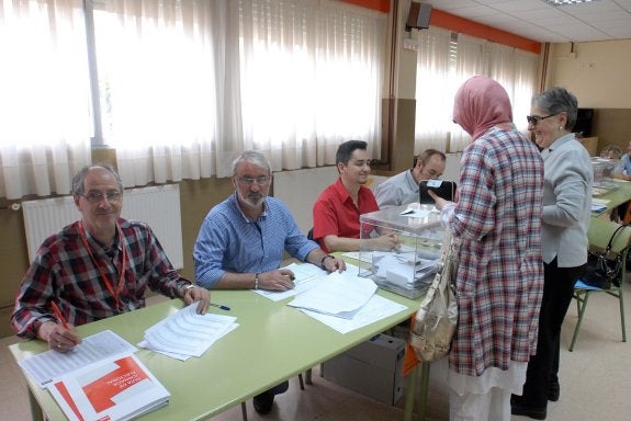 A la mesa electoral porque quiero