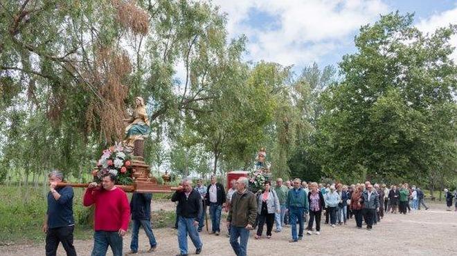 Santo Domingo cumplió con su primera romería a la ermita de Las Abejas