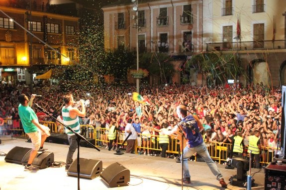 Sonidos de colores para llenar la plaza