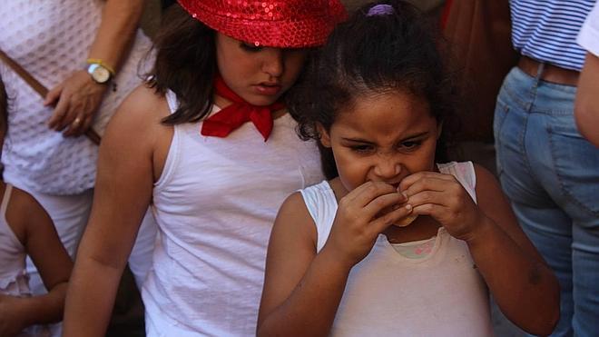 Menú de peñista para la fiesta