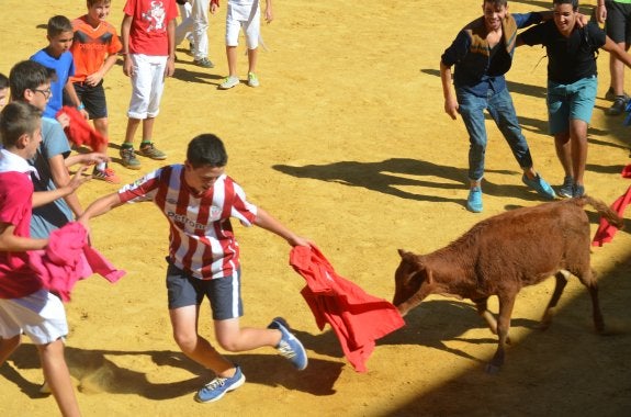 Otro susto en la plaza de Calahorra