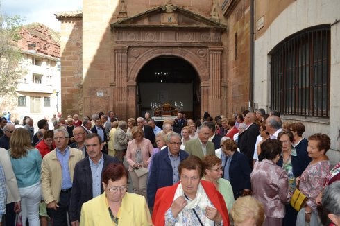 Nájera veneró a sus tres patronos