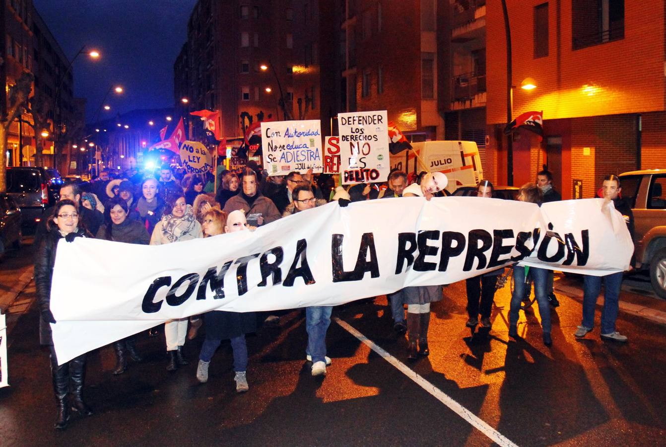 Cambia pedirá que Logroño se solidarice con los encausados del 14-N