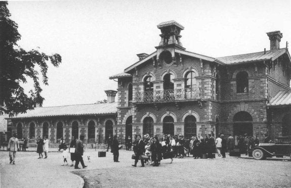 El progreso llegaba en un vagón de tren