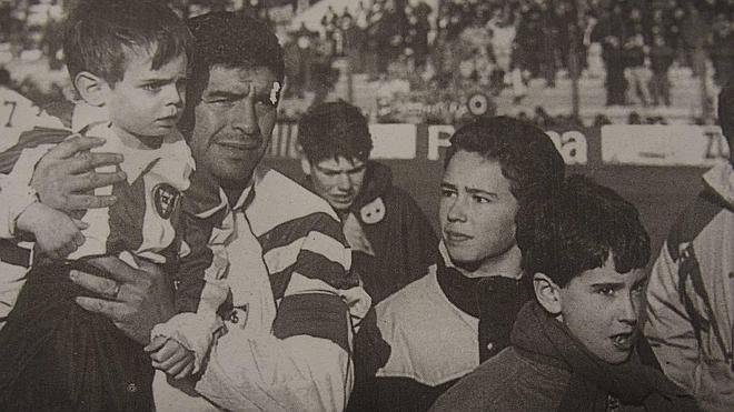 Las Gaunas: el Sevilla, Bilardo, Simeone… y Maradona