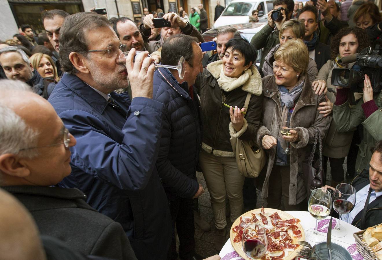 Rajoy afirma en Logroño que la próxima legislatura será la del AVE para La Rioja