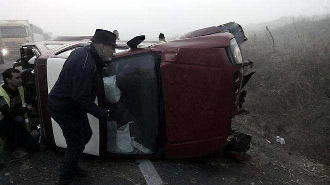 Otro accidente en la 232 provoca retenciones kilométricas