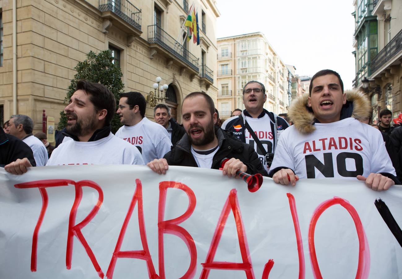 Los trabajadores de Altadis vuelven a la calle