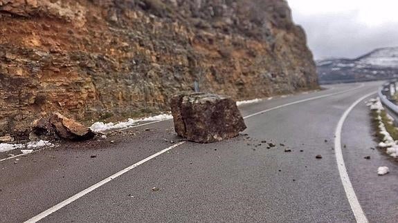 Una piedra caída del cielo