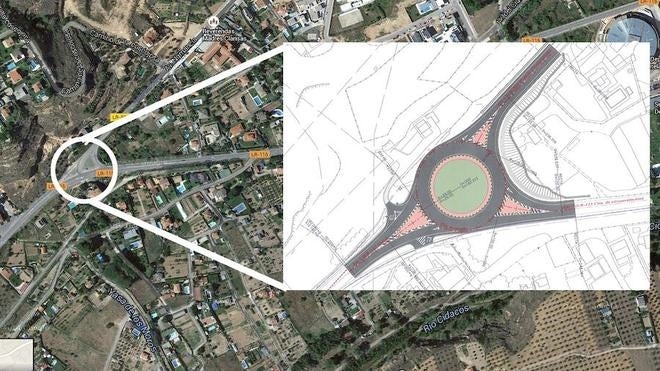 La nueva rotonda en Arnedo aumentará la seguridad vial hacia el alto Cidacos