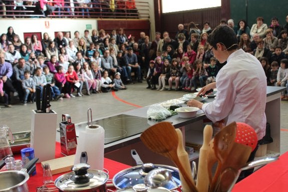 Pequeños 'fungi' cocineros