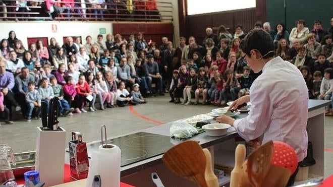 Pequeños 'fungi' cocineros