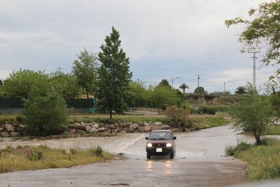 Una intensa tormenta se salda con varios incidentes en Calahorra