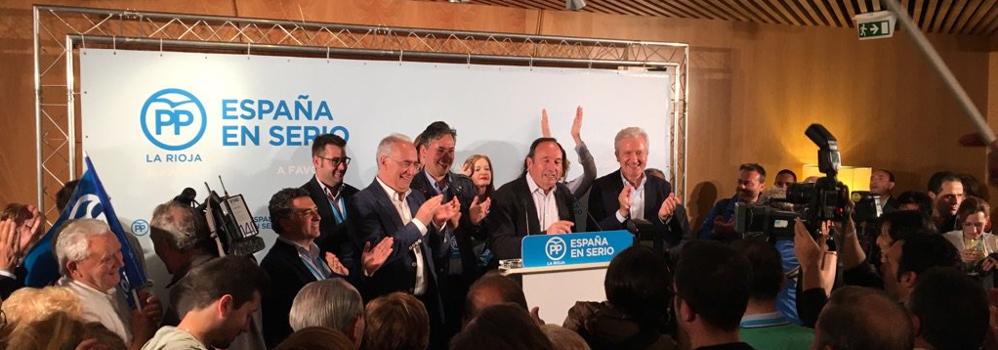 Resultados en La Rioja: la repetición refuerza al PP