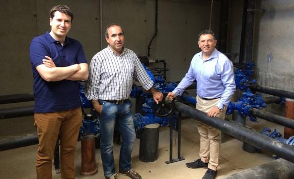 Inaugurado el nuevo depósito de agua potable en Grañón