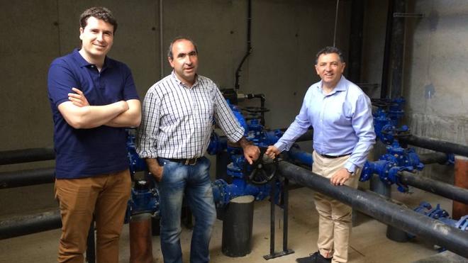 Inaugurado el nuevo depósito de agua potable en Grañón