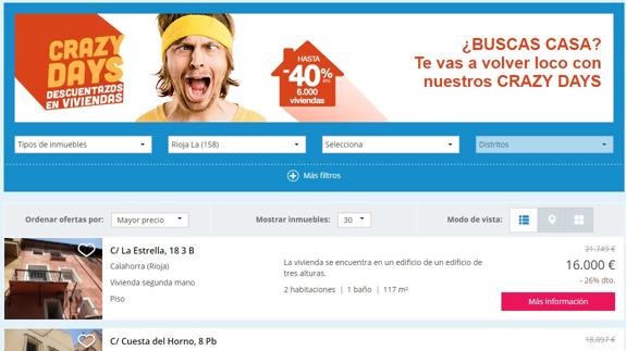 Las rebajas de Bankia en La Rioja