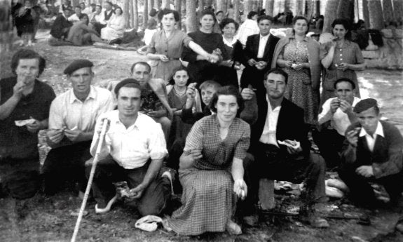 Cuadrilla de Alesanco en la feria de Nájera