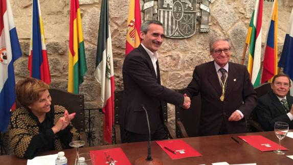UR y RACEF firman un convenio de cooperación científica