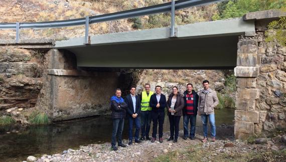 Fomento repara los seis puentes de las Viniegras