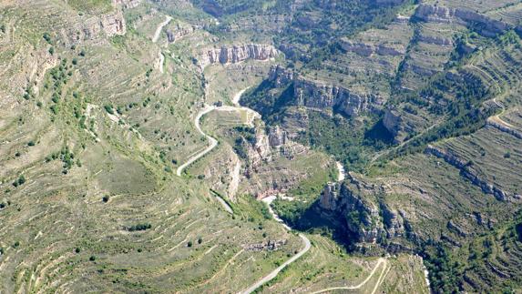 Dos senderistas, rescatadas en el Cañón del Leza