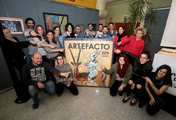 Artefacto 2016 ya despliega su creatividad