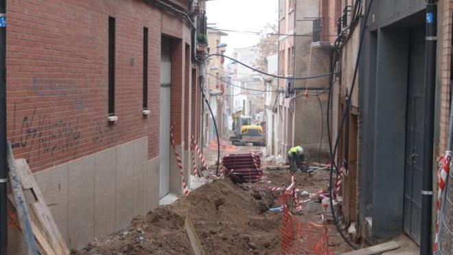 Arranca la reforma integral de la calle Milagro de Alfaro