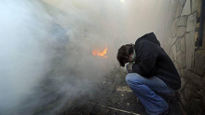 Arnedillo revive la tradición de la Procesión del Humo