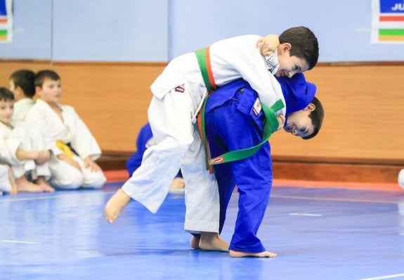 Los judokas se midieron en Logroño