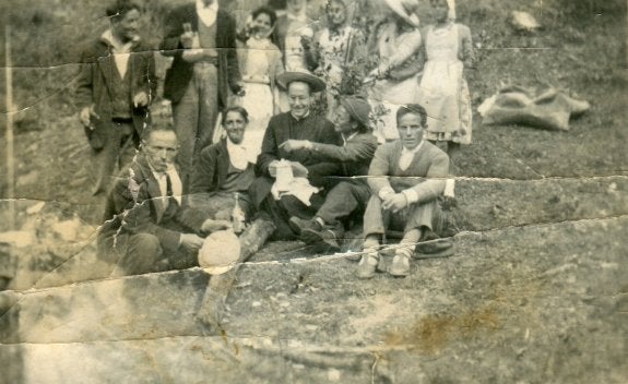 Romería hace 60 años cerca de Garranzo