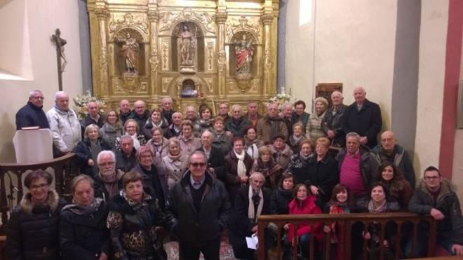 Villarroya celebra a Santa Bárbara