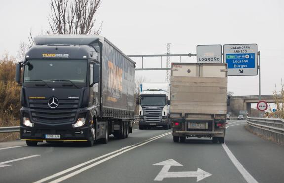Errores forzados a lo largo de la N-232