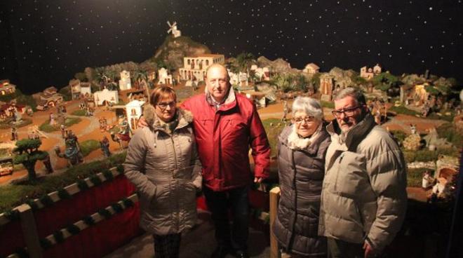 Un nacimiento navideño con 500 habitantes