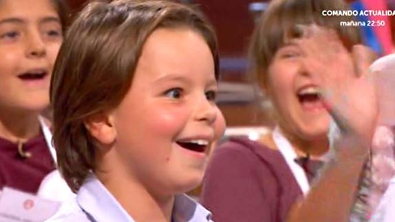 Miguel Pérez, el niño riojano que cocina en Masterchef junior