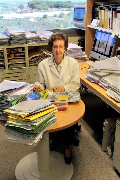 «Trabajé mucho para salir adelante y pasar de ser 'la mujer de' a ser Margarita Salas»