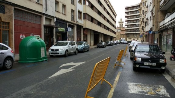 Accira se manifiesta hoy contra el cambio en la zona azul de avenida de La Rioja