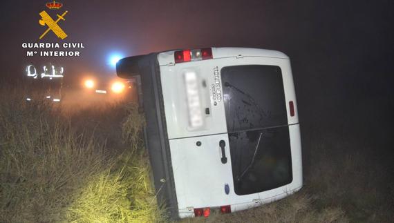 Detenido tras accidentarse bebido con un coche robado e intentar huir