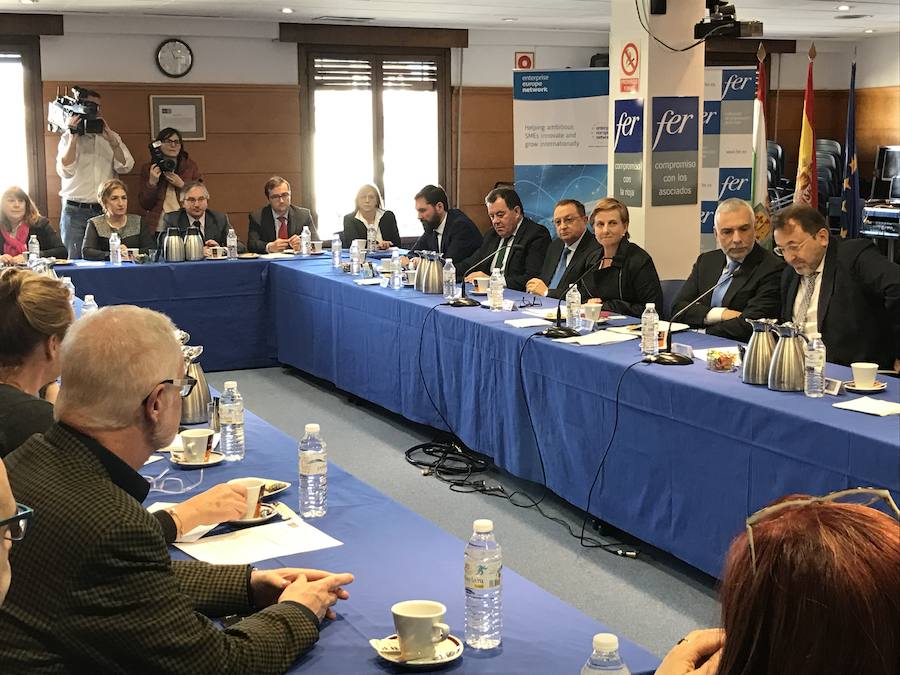 El embajador italiano apuesta por vender en mercados terceros con La Rioja